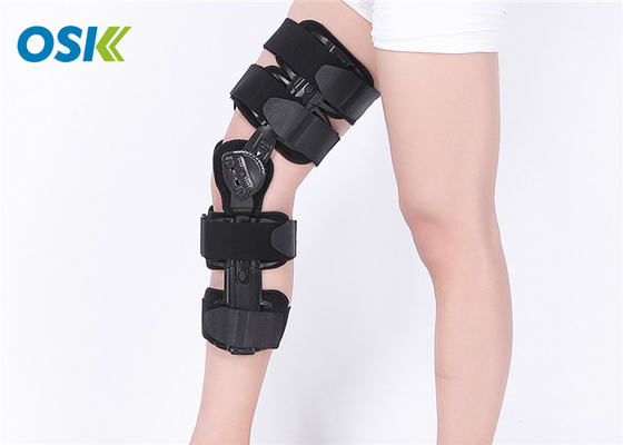 Black Knee Brace Dukungan Dengan Rentang - Dari - Gerakan Engsel Sertifikasi Fda
